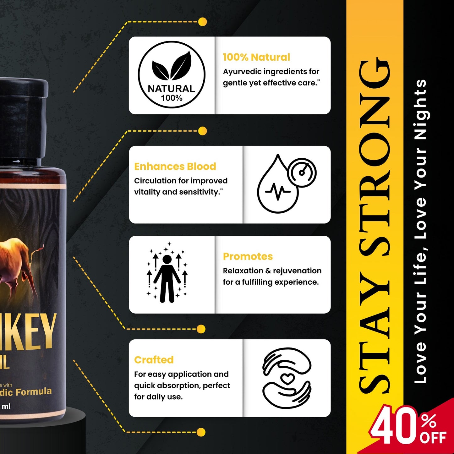 DONKEY OIL FOR STAMINA INCREASE